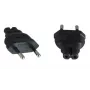 Microconnect PEEUC7AD voedingsadapter, EU-stekker (male) naar C7 female, zwart