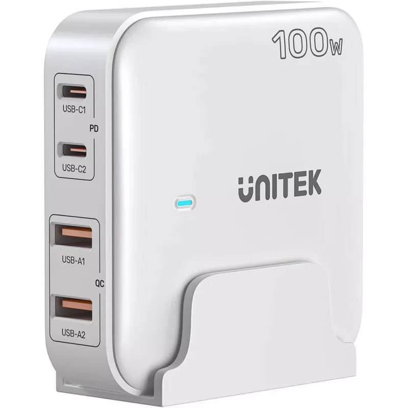 UNITEK P1229AWH01-EU oplader voor mobiele apparaten universeel wit AC snelladen binnen