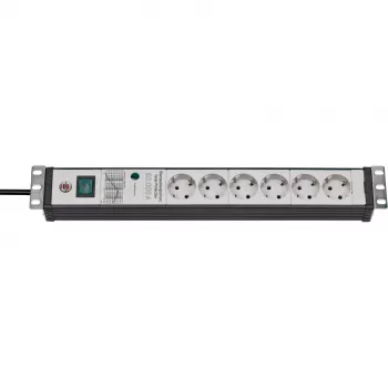 Power-verlengsnoer Brennenstuhl 1156057696 3m 6 AC-stopcontacten binnen