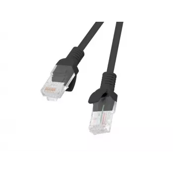 Lanberg PCU5-20CC-0100-BK netwerkkabel zwart 1 m Cat5e U/UTP (UTP)
