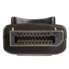 Akyga AK-AV-10 DisplayPort-kabel, stekker/stekker, vergulde stekkers, 1,8 m, zwart
