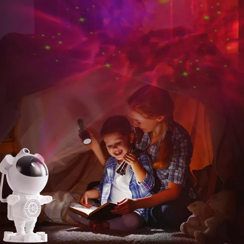 Starprojector-lamp Hawk HW-STAR01 met ingebouwde luidspreker — sterrenhemel lichtprojector
