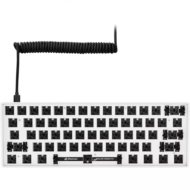 Sharkoon SKILLER SGK50 S4 toetsenbord gaming USB wit