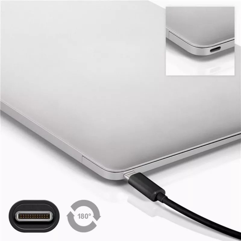 USB-kabel Goobay 67989 0,5 m Mini-USB B naar USB-C zwart