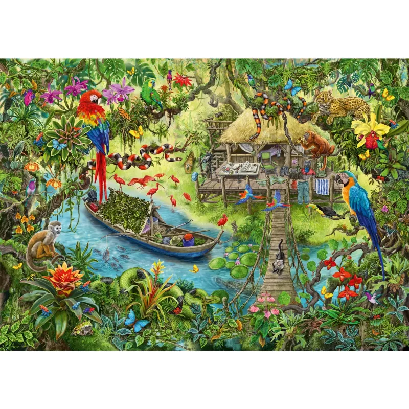 Contourpuzzel Ravensburger 12924 368 stukjes kunst