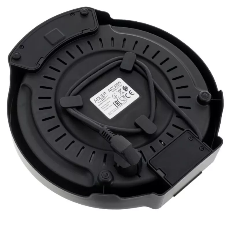 Adler AD 3093 2-in-1 dubbelzijdige elektrische crêpemaker, 1600 W, zwart
