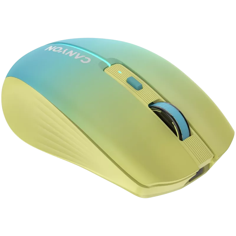 CANYON Muis MW-44 Draadloos Opladen Geel Blauw