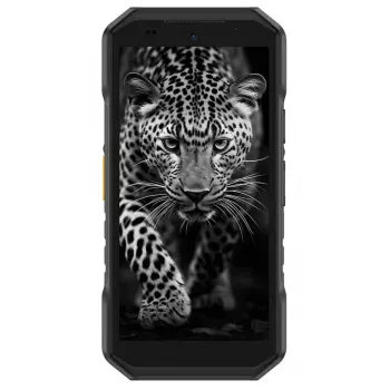 UleFone Armor X32 — 5,65 inch (14,3 cm), Android 14, 6 GB RAM, 128 GB, 48 MP driekanaals camera, 5500 mAh, IP68/IP69K, dual-sim, zwart