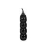 Tracer PowerCord verlengsnoer, 4 stopcontacten, 3 m, zwart