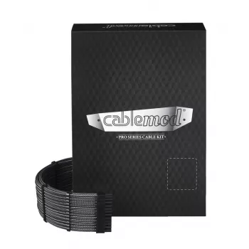Interne netkabel Cablemod CM-PCSI-FKIT-NKC-R carbon betrouwbare stroomvoorziening