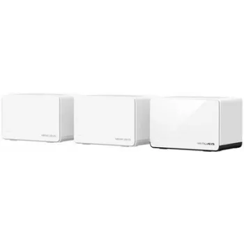 Router MERCUSYS Halo H85X dual-band Wi‑Fi 6 (802.11ax), 2,4/5 GHz, tot 2402 Mbit/s, 3 LAN-poorten, wit (3-pack)