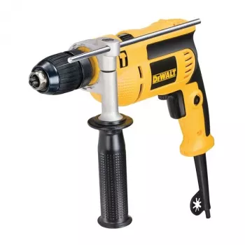 DeWALT DWD024S-QS boormachine met snelspanboorkop, zwart, geel