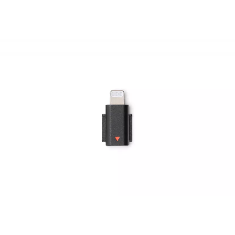 Audio-adapter DJI Mic 3 mobiele telefoonadapter (Lightning) — Lightning-aansluiting, zwart, voor Apple mobiele apparaten