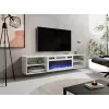 RTV-kast POLO 180x33x39 wit + haard wit