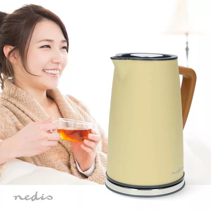 Waterkoker Nedis KAWK510EYW 1,7 L geel