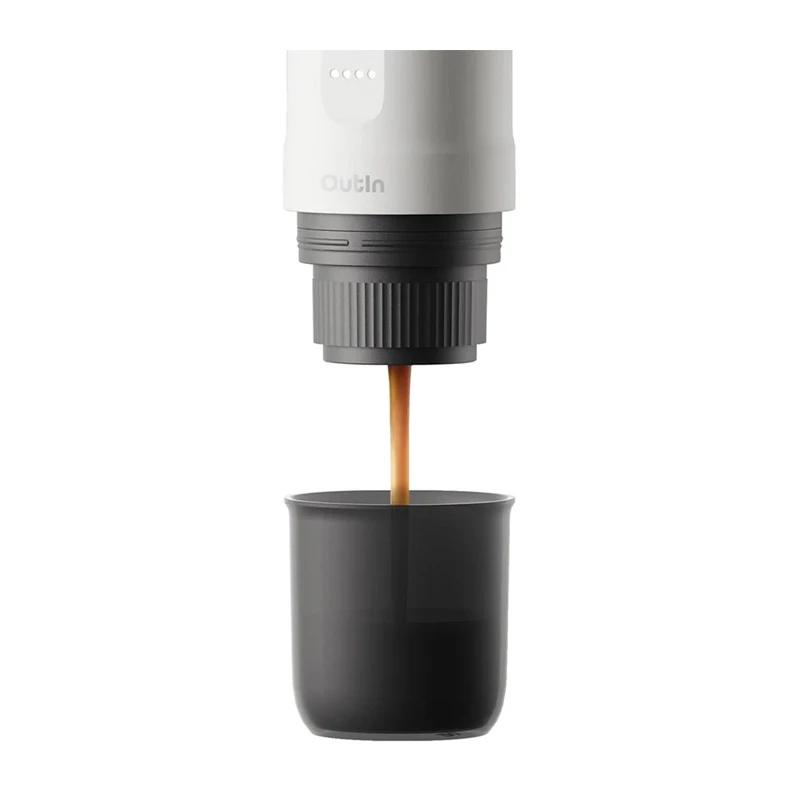 Koffiemachine Outin 670g Nano wit