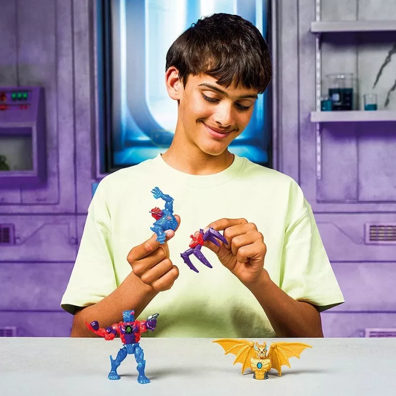 Actiefiguren Cobi Mr Beast Lab Hybrydy multipack – verzamelset van Cobi (MO-24903)