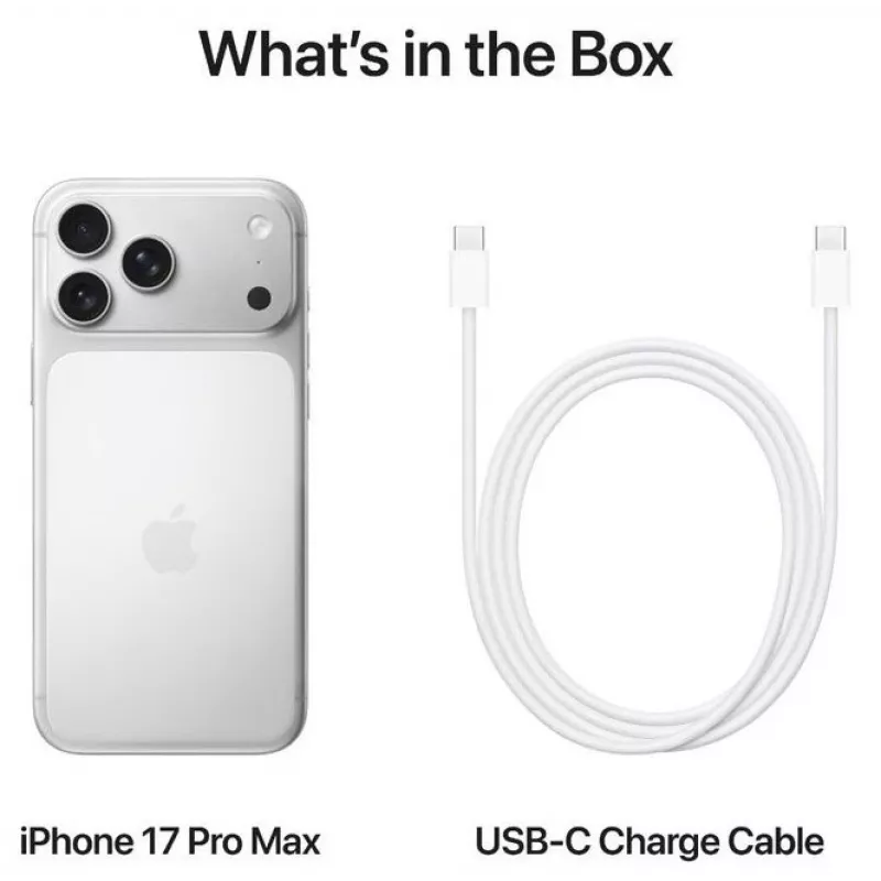 Apple iPhone 17 Pro 512GB zilver MG8K4