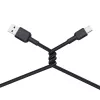 USB-A-naar-USB-C-kabel Aukey CB-NAC1, 1 m, gevlochten nylon, USB PD 60 W, USB 2.0