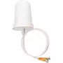 Cisco Aironet AIR-ANT2544V4M-RS= dualband-rondstraalantenne, 2,4/5 GHz, 4 dBi, 4-poorts RP-TNC, meervoudige montage
