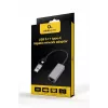 Gembird A-USB3AC-LAN-01 USB 3.1 + Type-C Gigabit-netwerkadapter, 1x RJ-45, 10/100/1000 Mbps, metalen behuizing, space grey
