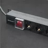 Qoltec aluminium PDU voor RACK | 16A | 16 x Schuko | verticaal | 1,8 m