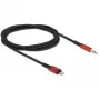 Audiokabel DeLOCK 86587 1,5 m 3,5 mm Lightning zwart