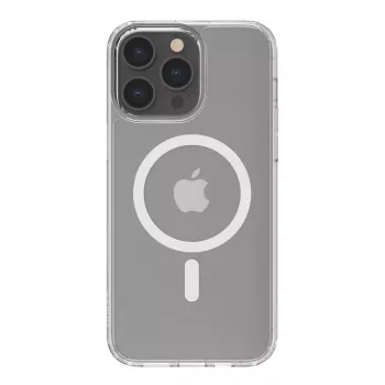 Belkin MSA011BTCL SheerForce magnetisch hoesje voor iPhone 14 Pro Max, antibacterieel, transparant