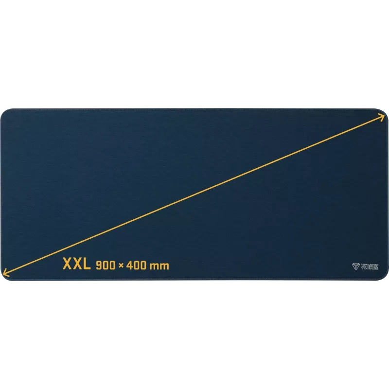 Onderlegger voor muis en toetsenbord YENKEE YPM 9040BE Office XXL