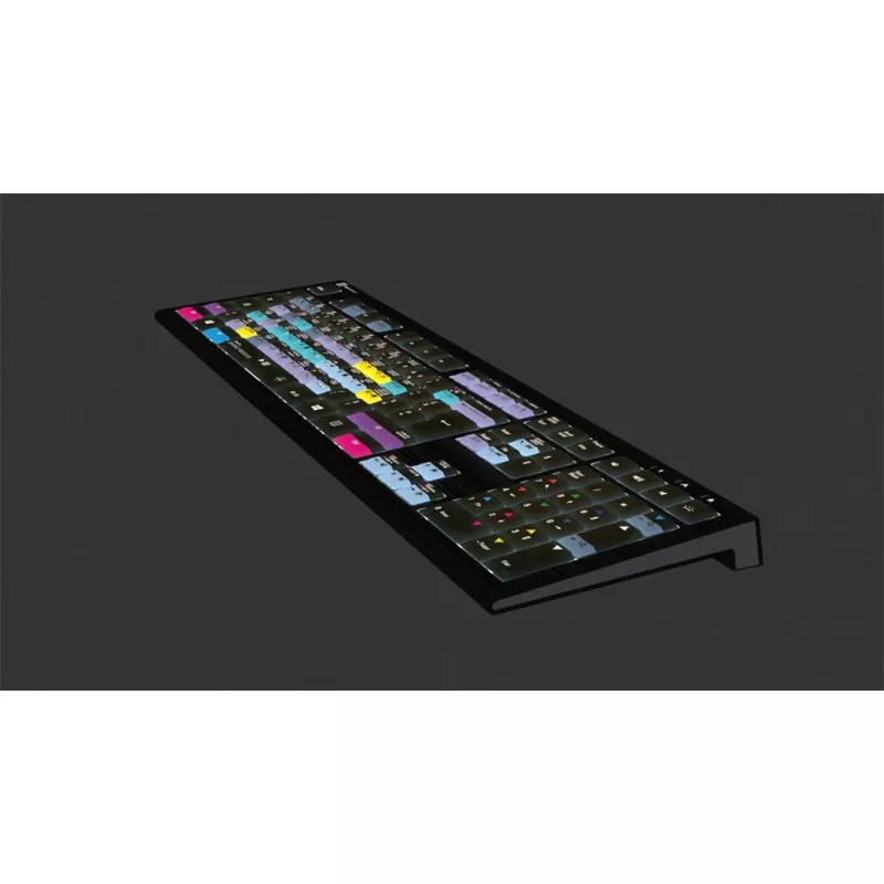 Toetsenbord Logickeyboard ASTRA 2 USB AZERTY Engels zwart