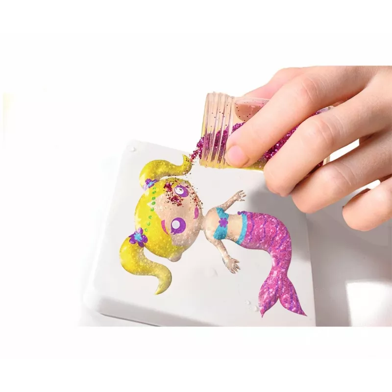 SIMBA Aqua Gelz Set Magic Mermaids speelset, model 106322568, knutselset met wateractieve gelkralen
