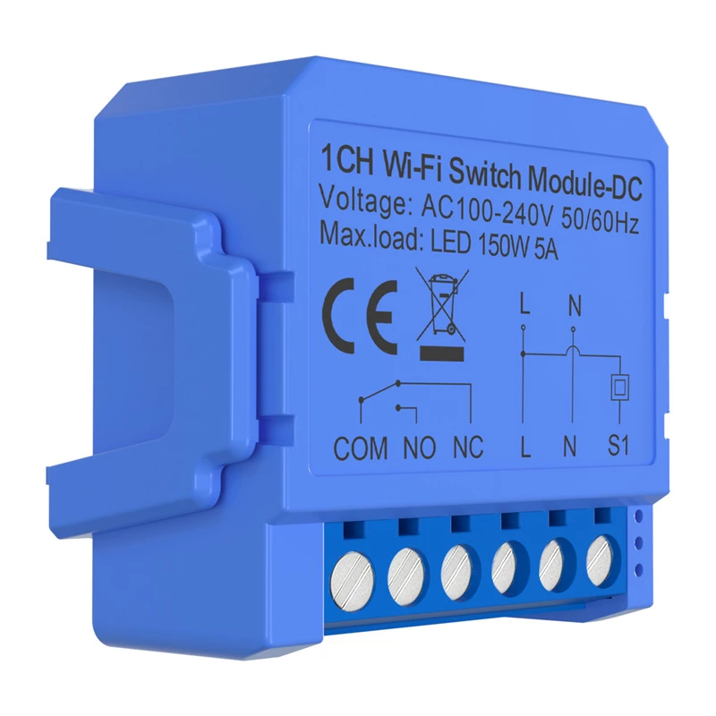 WiFi-schakelaar Avatto WSM16-DC-1 1-kanaals droogcontact DC