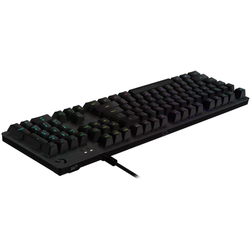 LOGITECH G513 bedrade LIGHTSYNC mechanische gaming-toetsenbord - CARBON - US INT'L - USB - TACTIEL