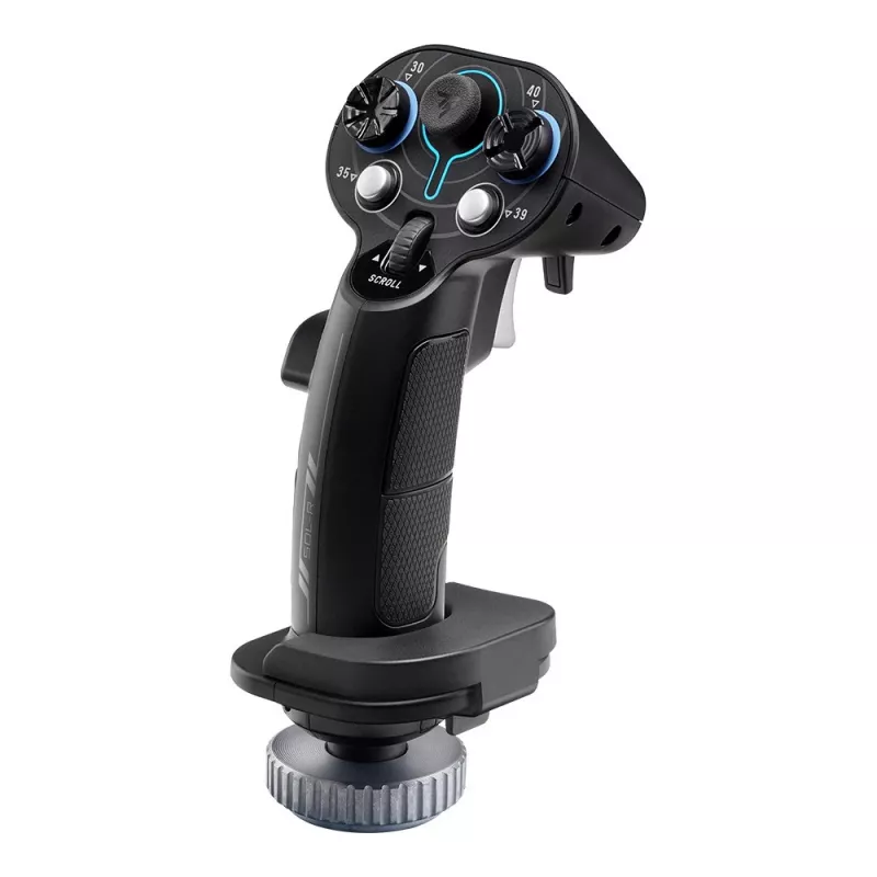 Flightstick-add-ongreep Thrustmaster Sol-R 3 AVA, zwart, USB Type-C, analoog/digitaal, PC, 75×115×200 mm