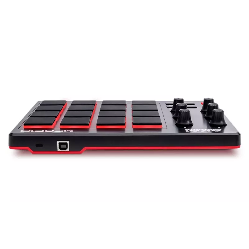 Audiomixer Akai MPD218 zwart 16 pads USB MIDI-controller