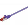 Microconnect SSTP60015P netwerkkabel paars 0,15 m Cat6 S/FTP (S-STP)