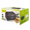 Maestro MR-1677-AR-BL broodtrommel zwart