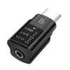 LogiLink USB-C DAC audio-adapter. USB-C/M naar 3.5 Mm/F. zwart