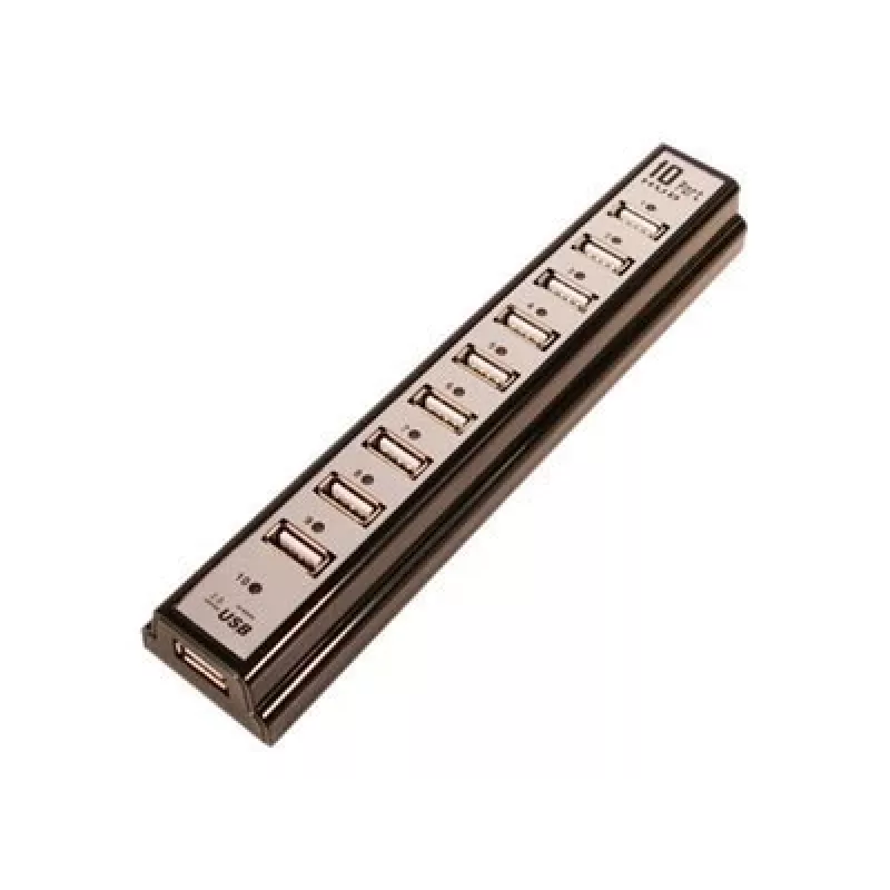 LogiLink UA0096 USB-hub 480 Mbit/s zwart
