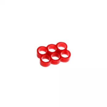 E22 6-slot Stealth kabelkam - rood