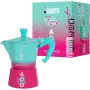 Bialetti Moka Express Squid Game capsulecollectie - blauw roze