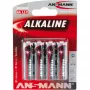 Wegwerpbatterij Ansmann 5015563 alkaline AA zwart grijs
