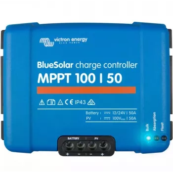 Solar laadregelaar Victron BlueSolar MPPT 100/50, 100V ingang, 50A uitgang