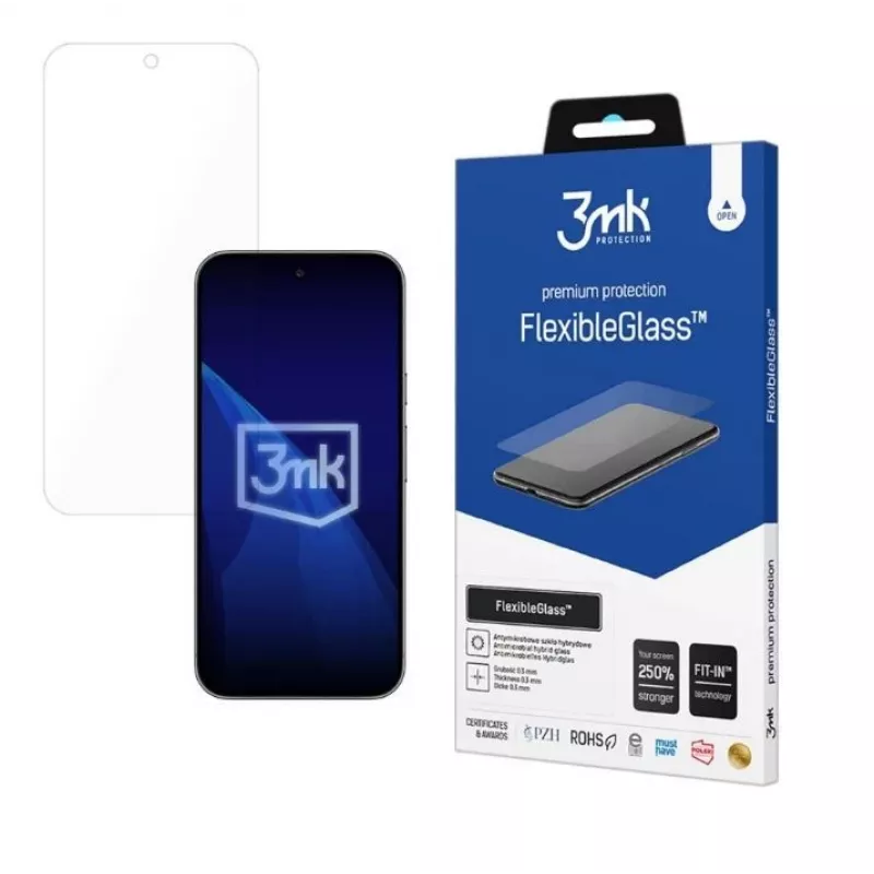 Displaybeschermfolie van gehard FlexibleGlass 3MK voor Google Pixel 10 Pro XL