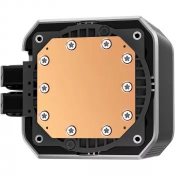 DeepCool MYSTIQUE 360 ARGB processor all-in-one vloeistofkoeler 12 cm zwart 1 st.