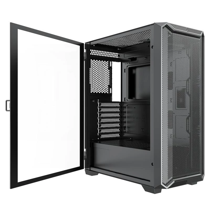 Behuizing|XILENCE|ATX/micro ATX/Mini-ITX|Zwart|Midi Tower|PC|XG161