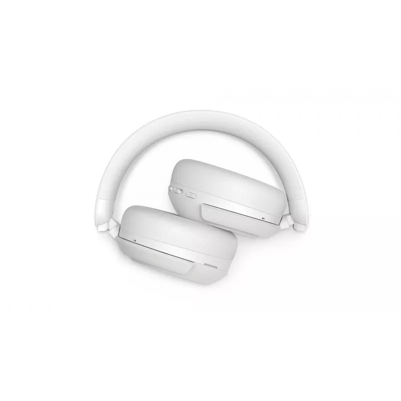 Philips TAH8000EWT/00 hoofdtelefoon/headset draadloos hoofdband gesprekken/muziek USB Type-C Bluetooth wit
