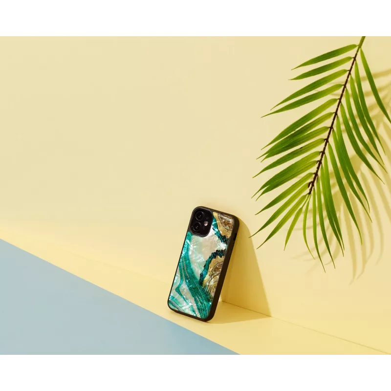 iKins hoesje voor Apple iPhone 12 mini — aqua agate