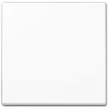Wandplaat afdekking JUNG A 590 BF WW wit – compatibel met de series 501 U, 502 U, 503 U