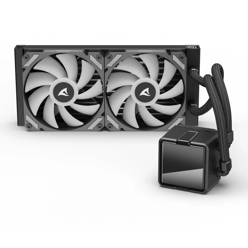 CPU-waterkoeler Sharkoon S50 ARGB, zwart